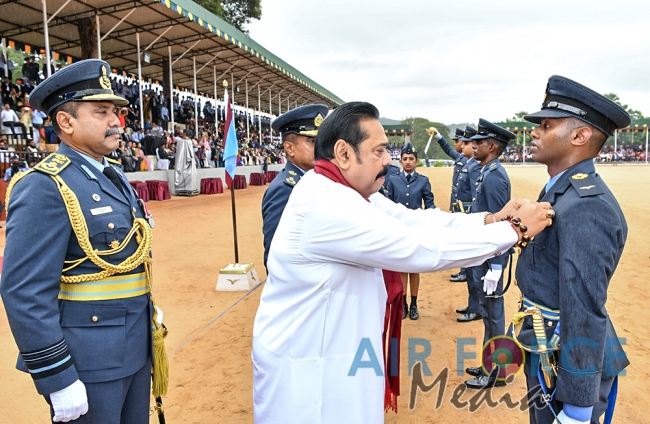 55 New Commissioned Officers Pass Out at SLAF Academy China Bay