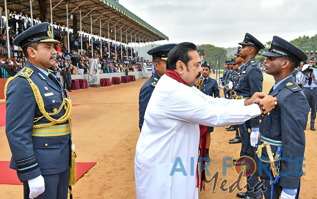 55 New Commissioned Officers Pass Out at SLAF Academy China Bay