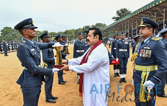 55 New Commissioned Officers Pass Out at SLAF Academy China Bay