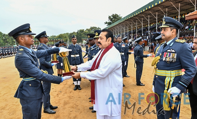 55 New Commissioned Officers Pass Out at SLAF Academy China Bay