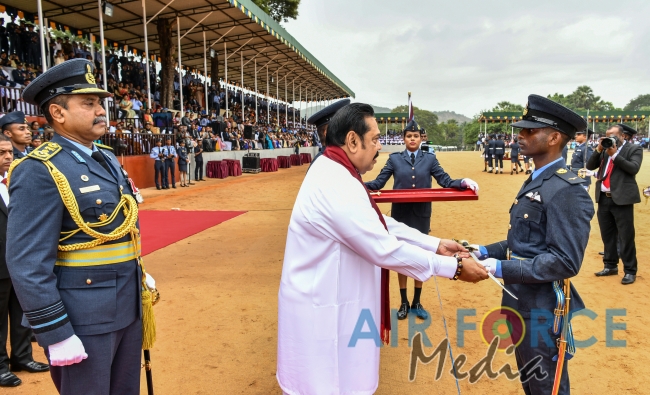 55 New Commissioned Officers Pass Out at SLAF Academy China Bay