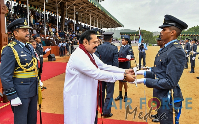 55 New Commissioned Officers Pass Out at SLAF Academy China Bay