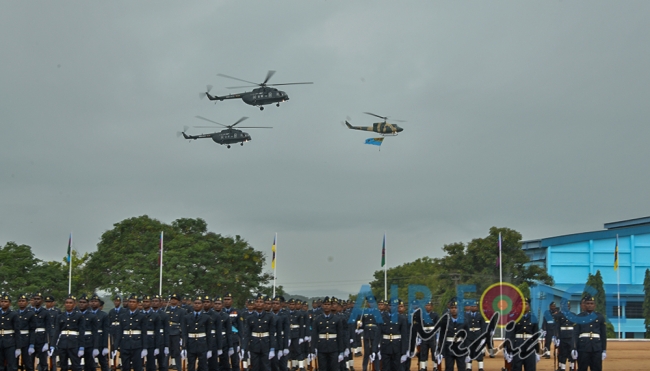 55 New Commissioned Officers Pass Out at SLAF Academy China Bay
