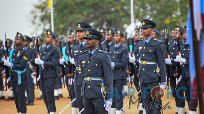 55 New Commissioned Officers Pass Out at SLAF Academy China Bay