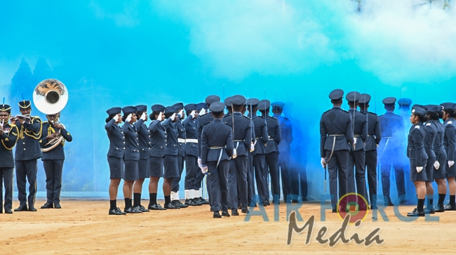 55 New Commissioned Officers Pass Out at SLAF Academy China Bay