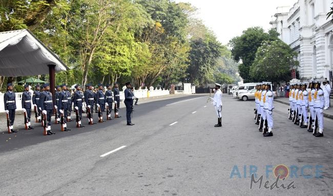 SLAF Takes Over Ceremonial Duties of the President's House