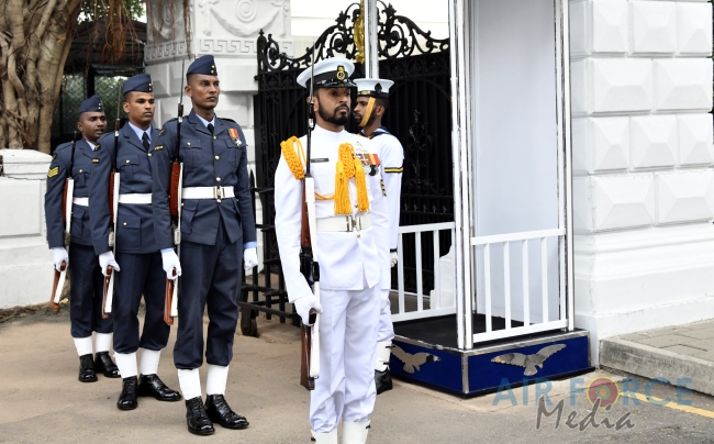 SLAF Takes Over Ceremonial Duties of the President's House