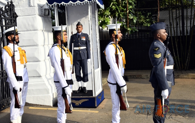 SLAF Takes Over Ceremonial Duties of the President's House