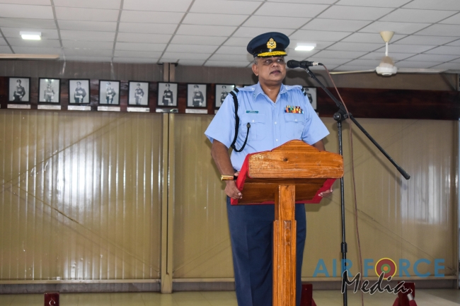 CHANGE OF COMMAND AT THE SLAF REGIMENT TRAINING SCHOOL VANNI