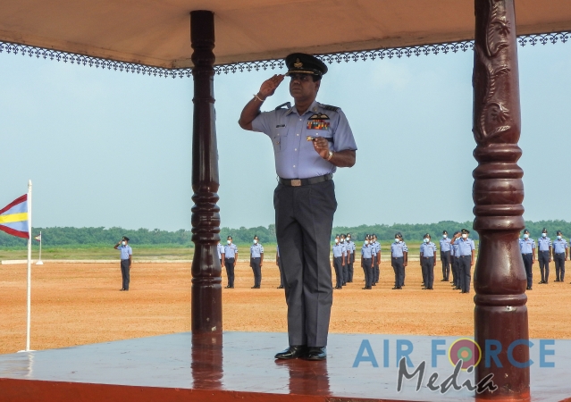 CHANGE OF COMMAND AT SLAF STATION PALALY