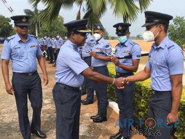 CHANGE OF COMMAND AT SLAF STATION PALALY