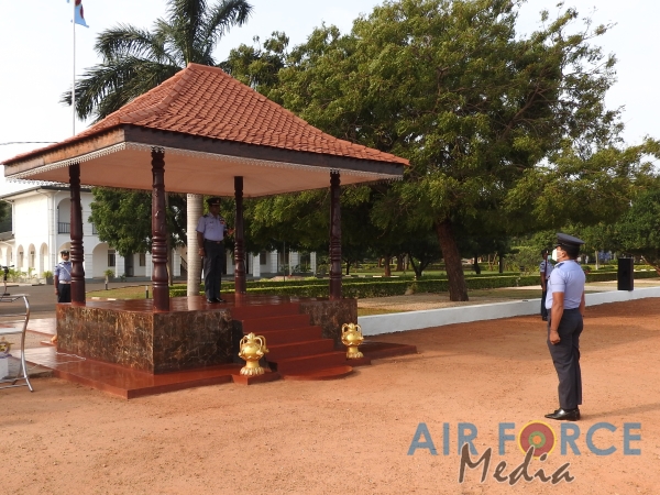 CHANGE OF COMMAND AT SLAF STATION PALALY