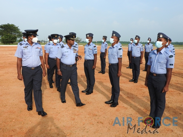 CHANGE OF COMMAND AT SLAF STATION PALALY