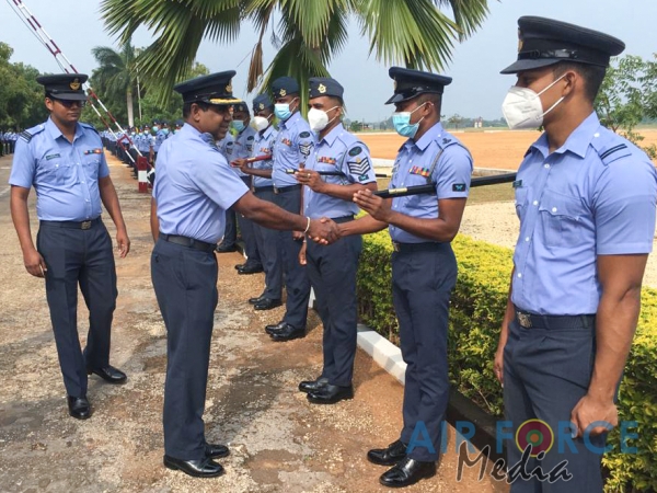 CHANGE OF COMMAND AT SLAF STATION PALALY