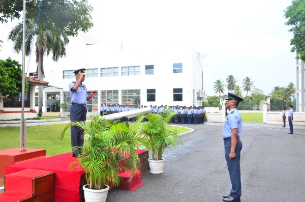 Change of Commands at SLAF Stations