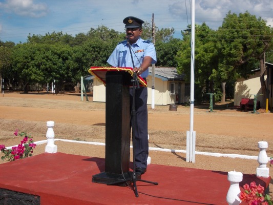 Change of Commands at SLAF Stations