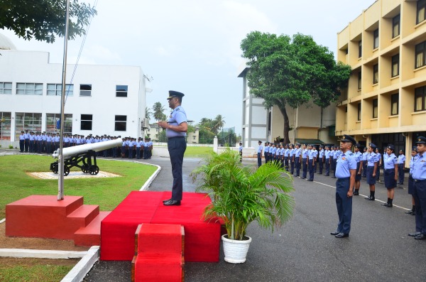 Change
of Commands at SLAF Stations