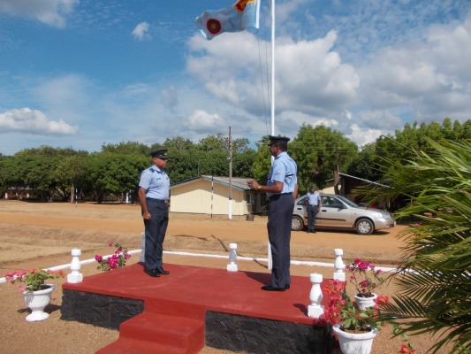 Change of Commands at SLAF Stations