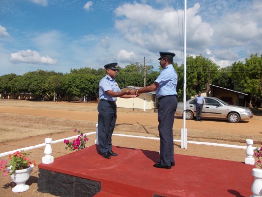 Change of Commands at SLAF Stations