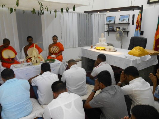 Change of Commands at SLAF Stations