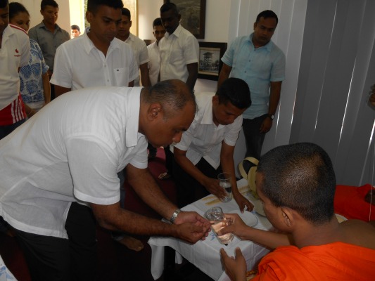 Change of Commands at SLAF Stations