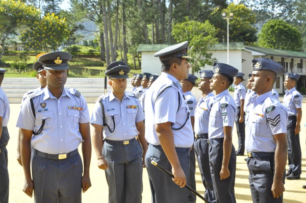 Change of Commands at SLAF Stations