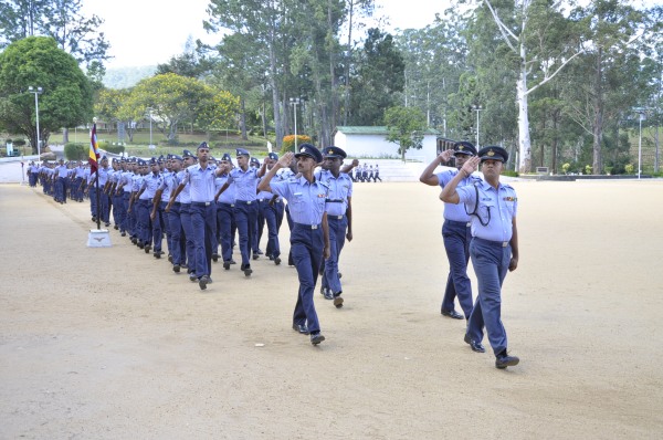 Change of Commands at SLAF Stations