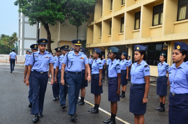 Change
of Commands at SLAF Stations