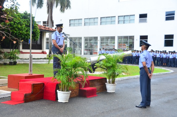 Change
of Commands at SLAF Stations