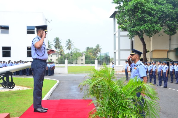 Change
of Commands at SLAF Stations