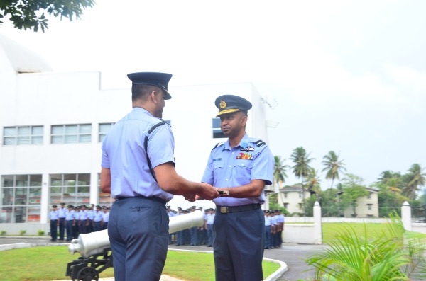 Change
of Commands at SLAF Stations