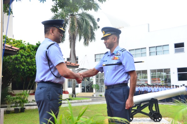 Change
of Commands at SLAF Stations