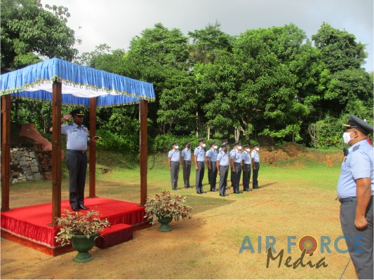 CHANGE OF COMMAND AT SLAF STATION MIRIGAMA