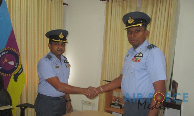 CHANGE OF COMMAND AT SLAF STATION MIRIGAMA