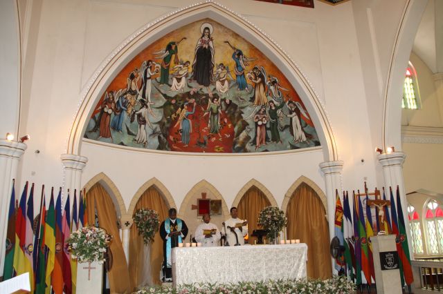 ගුවන් විරුවන් සිහිකරමින් ශාන්ත තෙරේසා දේවස්ථානයේදී දේව මෙහෙයක්