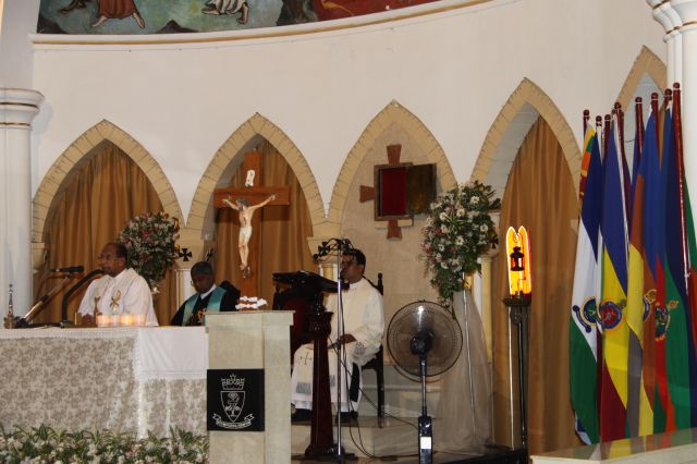 ගුවන් විරුවන් සිහිකරමින් ශාන්ත තෙරේසා දේවස්ථානයේදී දේව මෙහෙයක්