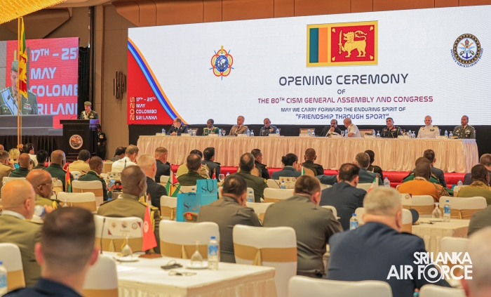 SRI LANKA PROUDLY HOSTS 80TH CISM GENERAL ASSEMBLY AND CONGRESS IN COLOMBO