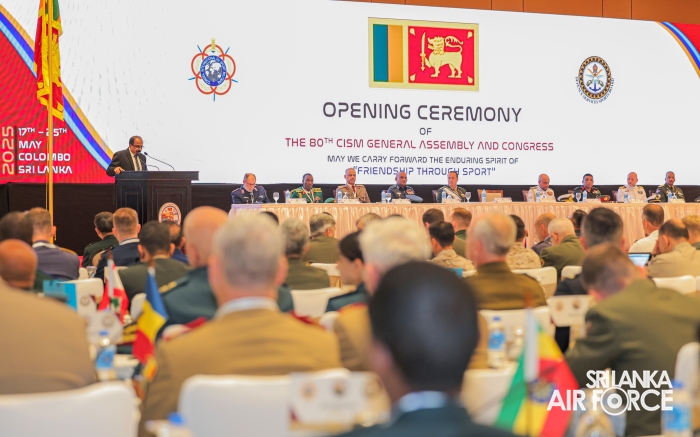 SRI LANKA PROUDLY HOSTS 80TH CISM GENERAL ASSEMBLY AND CONGRESS IN COLOMBO