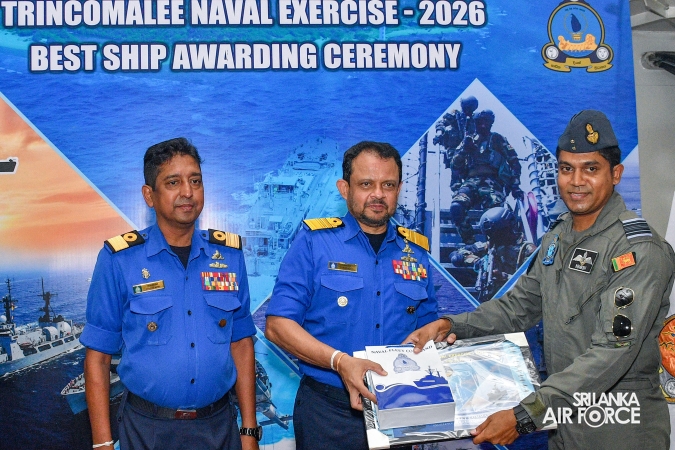 SLAF CONTRIBUTES TO JOINT MARITIME OPERATIONS AT TRINEX-26