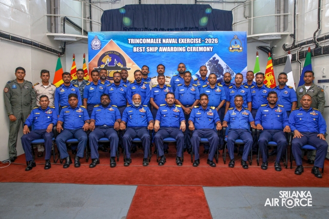 SLAF CONTRIBUTES TO JOINT MARITIME OPERATIONS AT TRINEX-26