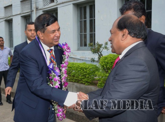 Cycle Federation Felicitates the Commander of the Air Force