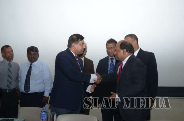 Cycle Federation Felicitates the Commander of the Air Force