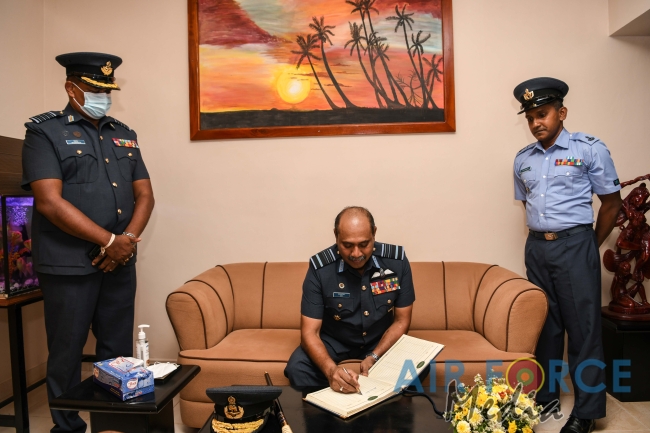 Commander's Inspection of SLAF station Koggala for the year 2020