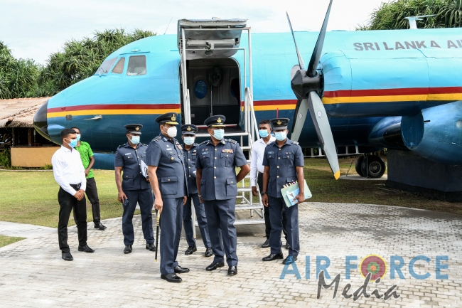 Commander's Inspection of SLAF station Koggala for the year 2020
