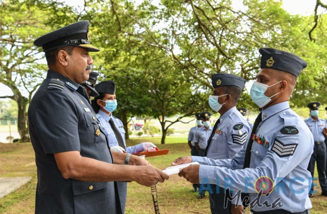 Commander's Inspection of SLAF station Koggala for the year 2020
