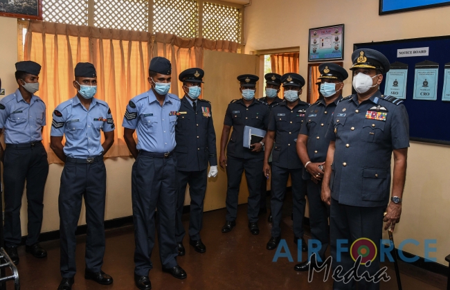 Commander's Inspection of SLAF station Koggala for the year 2020