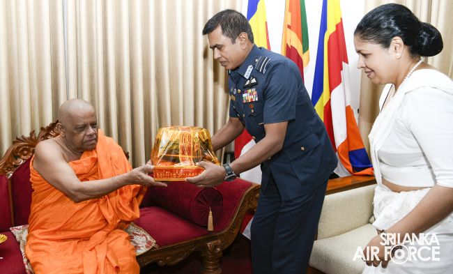Commander of the Air Force, Air Marshal Udeni Rajapaksa