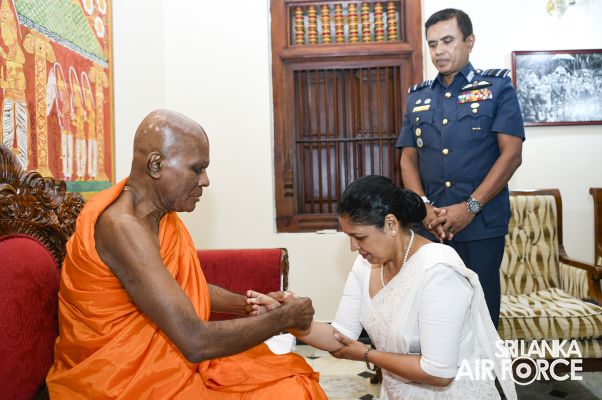 Commander of the Air Force, Air Marshal Udeni Rajapaksa