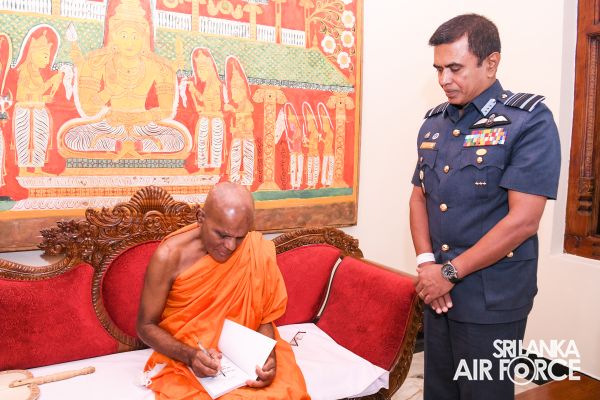 Commander of the Air Force, Air Marshal Udeni Rajapaksa