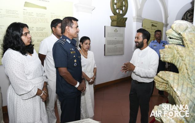 Commander of the Air Force, Air Marshal Udeni Rajapaksa